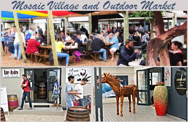 Mosaic Village and Outdoor Market — reference photograph of the place.