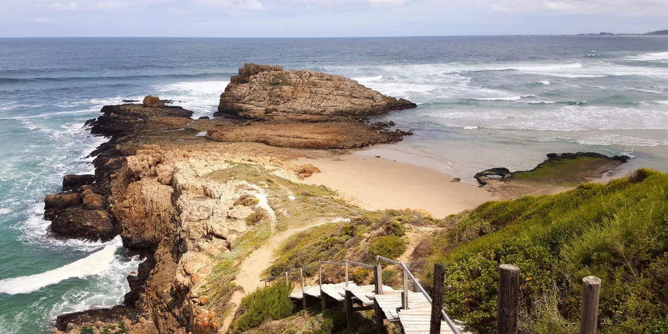 Fisherman’s Walk coastal scenery.